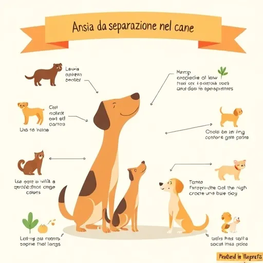 Che cos'è l'ansia da separazione nel cane